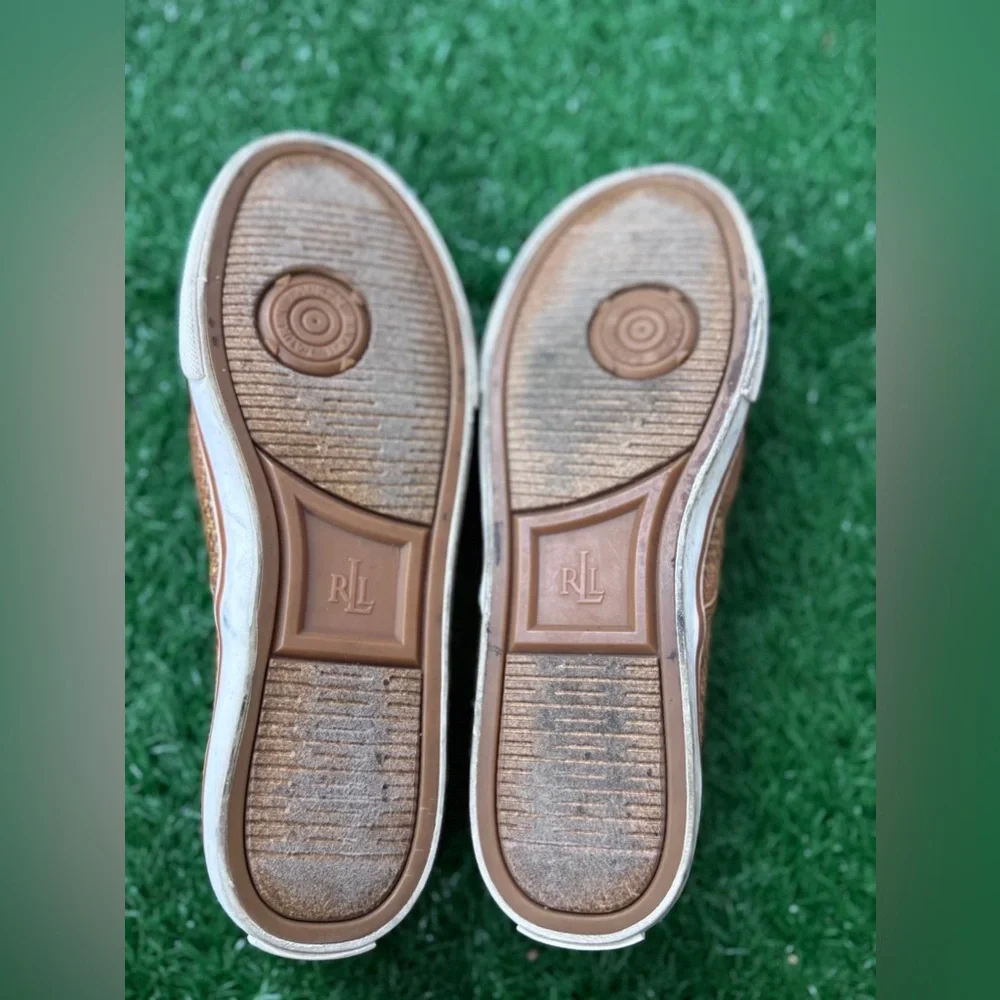 Lauren Ralph Lauren Women's Janis Slip-On Sneakers Size 6B‎